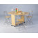 Home Essence Stanley Butterfly 4 Chair Dining Set