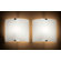 Murano Luce Big Wall Sconce in White