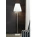 Murano Luce Candy Floor Lamp in White