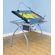 Studio Designs Futura Glass Drafting Table