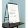 Studio Designs Deluxe Presentation Easel in Black