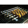 Charcoal Companion Steven Raichlen Stainless Steel Kabob Rack with Six Skewers Set