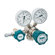 Airgas - 100 PSI Delivery Pressure High-Purity High-Flow Brass Pressure Regulator With 3000 PSI Maximum Rated Inlet Pressure, CGA-296