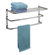 Polder Chrome Single Shelf/Towel Rack