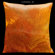 Lama Kasso Como Gardens Orange 18" Square Satin Pillow