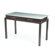 New Spec Inc Writing Desk with Glass Top