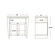 Furnitech Modern 36" TV Stand
