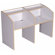 Fleetwood Single Sided Privacy Study Carrel Add On