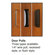 Fleetwood Illusions 84" H Shelf and Drawer Cabinet with Four Adjustable Shelves