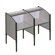 Fleetwood Single Sided Study Carrel Add On