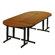 Fleetwood Rectangular Study / Work Table with Glides or Optional Wheels and Adjustable Height