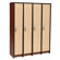 Fleetwood 60" H Four Unit Laminate Locker