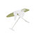Honey Can Do 13" W x 53" D Ironing Board with Metal T-Leg in White/Green