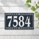 Whitehall Products Dresden Four Number Wall Plaque