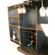 Proman Products Steamer Trunk Bar Cabinet in Ebony