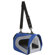 Pet Life Zippered Sporty Mesh Pet Carrier in Blue and Grey