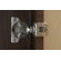 Coastal Collection San Remo Series 84" x 18" x 21" Black Walnut Tall Linen Cabinet in Chestnut Finish