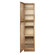 Coastal Collection Georgetown Series 84" x 24" x 18" Black Walnut Tall Linen Cabinet in Chestnut Finish