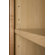 Coastal Collection Heritage Series 84" x 18" x 21" Maple Tall Linen Cabinet in Ginger Glaze Finish