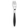 Guzzini Feeling Dessert Fork in Grey