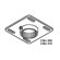 Peerless 8" x 8" Unistruct and Structural Ceiling Plate