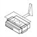 Peerless Medium VCR/DVD Bracket for Classic, Designer, Small Slimlines, Multi-Display Mounts