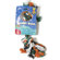 BOODA Pet Products Two Knot Rope Bone Dog Toy in Red, White and Blue