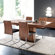Domitalia Vita Dining Table with Optional Lirica Chairs and Verve-2c Sideboard