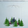 Flensted Mobiles Christmas Pixies in the X-Mas Forest Mobile