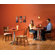 Grand Rapids Chair Melissa Solid Back Wood Dining Chair