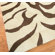 nuLOOM Safari Zebra Brown Rug