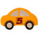 nuLOOM KinderLOOM Cars Yellow Kids Rug
