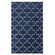 nuLOOM Bella Marrakesh Moroccan Trellis Blue Rain Rug