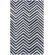 nuLOOM Chelsea Chevron Navy Blue Rug
