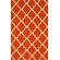 nuLOOM Homestead Orange Lannah Trellis Rug