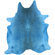 nuLOOM Natura Blue Cow Hide Rug