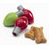 Planet Dog Orbee Tuff Lil' Bulb Dog Toy with Treat Spot in Red