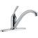 Delta Classic Single Handle Centerset Kitchen Faucet with Integrated Supply Tools