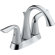 Delta Lahara Centerset Bathroom Faucet with Double Lever Handles