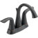 Delta Lahara Centerset Bathroom Faucet with Double Lever Handles