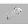 Delta Classic Double Handle Deck Mount Garden Roman Tub Faucet Less Handle