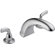 Delta Foundations Core-B Double Handle Deck Mount Roman Tub Faucet Trim
