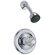 Delta Classic Pressure Balanced Knob Handle Shower Head and Trim in Chrome