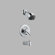 Delta Grail 17 Series Monitor Tub and Shower Trim