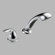 Delta Classic Volume Control Hand Shower for Roman Tub
