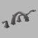 Delta Dryden Double Handle Deck Mount Roman Tub Faucet