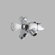 Delta Universal Showering Components 3-Way Shower Arm Diverter with Handshower Mount