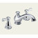 Delta Leland Double Handle Deck Mount Roman Tub Faucet Lever Handle