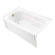 Kohler Portrait 5' Whirlpool Bath Tub with Integral Apron and Left-Hand Drain