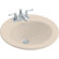 Kohler Radiant Self-Rimming Bathroom Sink in Innocent Blush with 4" Centers
